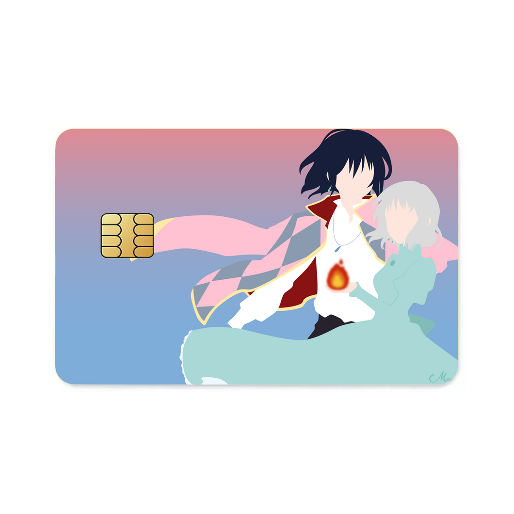 Anime Howl's Moving Castle  Credit Card Skins (4-in-1 Pack)