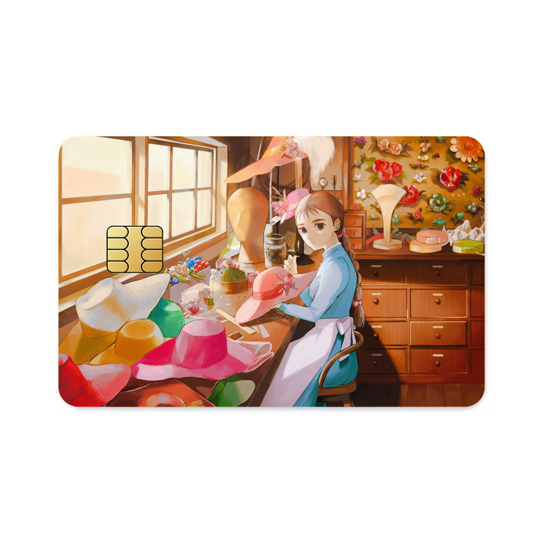 Anime Howl's Moving Castle Credit Card Skins (4-in-1 Pack)