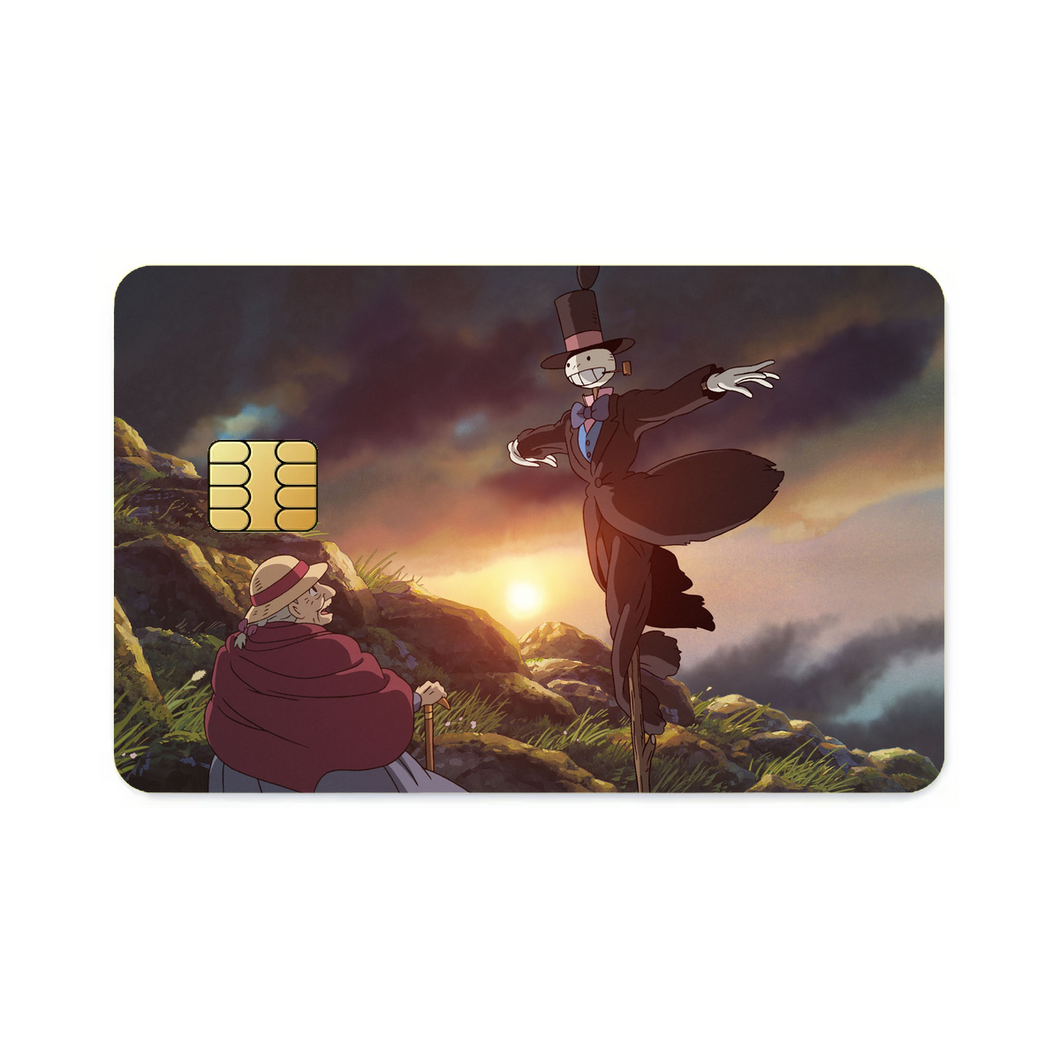 Anime Howl's Moving Castle Credit Card Skins (4-in-1 Pack)