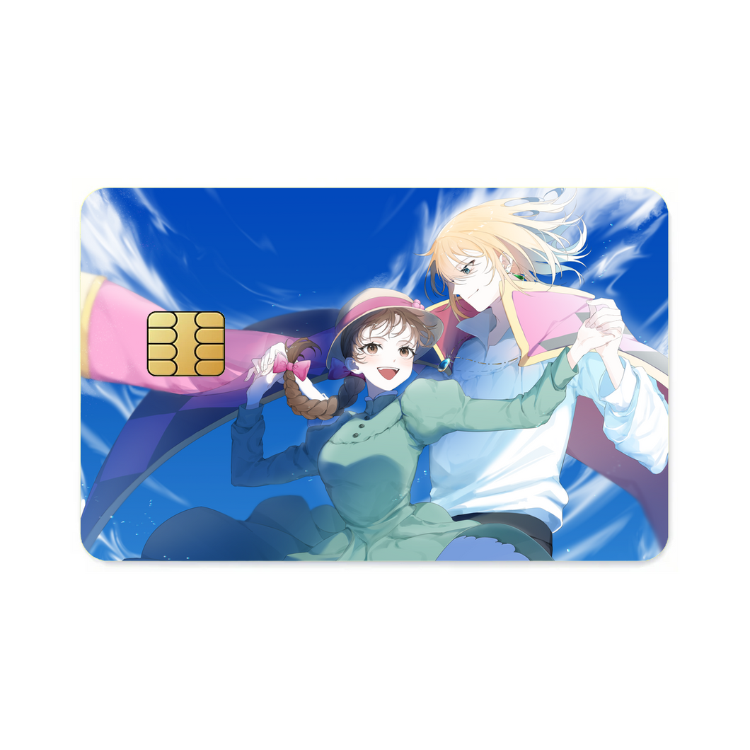 Anime Howl's Moving Castle Credit Card Skins (4-in-1 Pack)