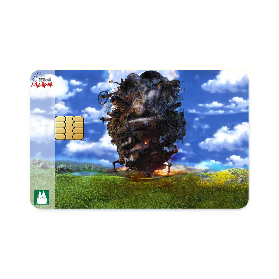 Anime Howl's Moving Castle Credit Card Skins (4-in-1 Pack)