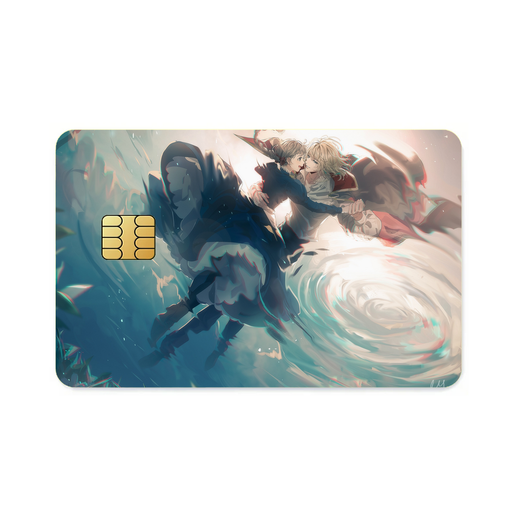 Anime Howl's Moving Castle  Credit Card Skins (4-in-1 Pack)
