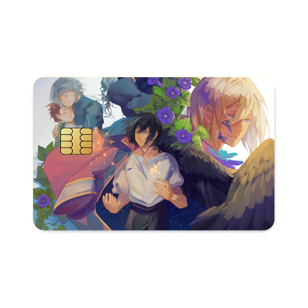 Anime Howl's Moving Castle  Credit Card Skins (4-in-1 Pack)