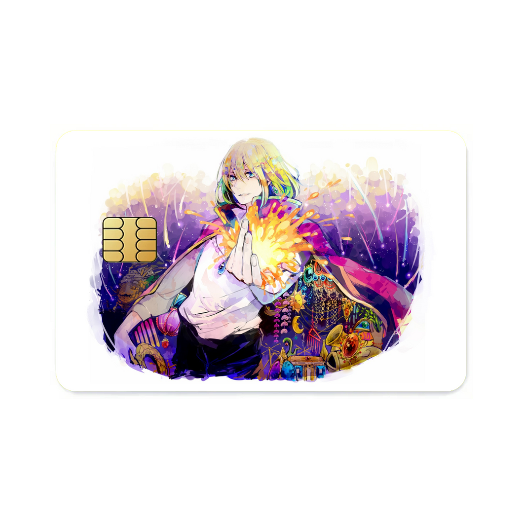 Anime Howl's Moving Castle  Credit Card Skins (4-in-1 Pack)
