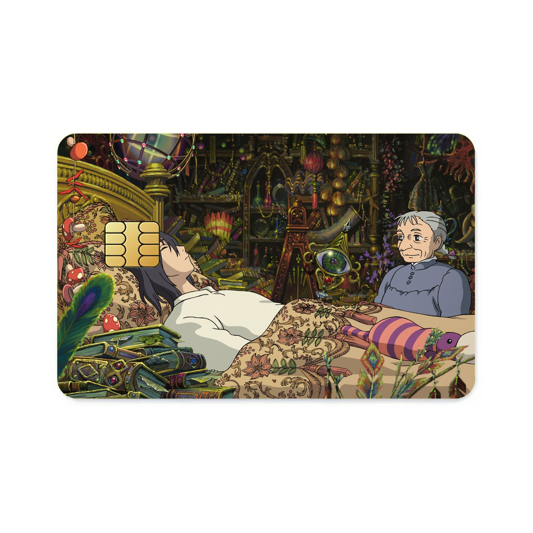 Anime Howl's Moving Castle Credit Card Skins (4-in-1 Pack)