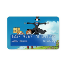 Load image into Gallery viewer, Anime Howl&#39;s Moving Castle Credit Card Skins (4-in-1 Pack)
