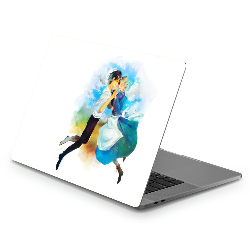 Anime Howl's Moving Castle Macbook Skin