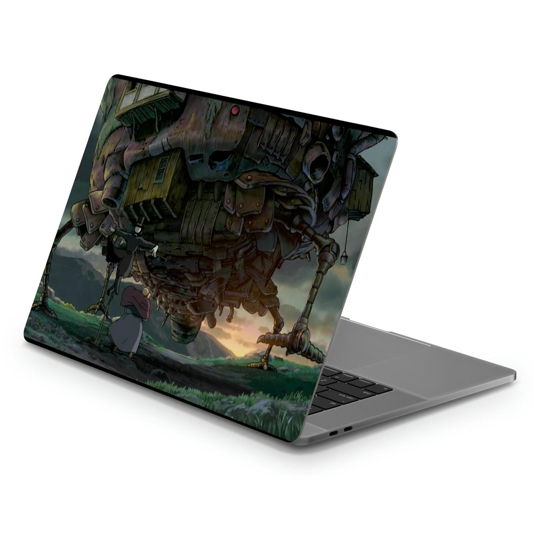Anime Howl's Moving Castle Macbook Skin