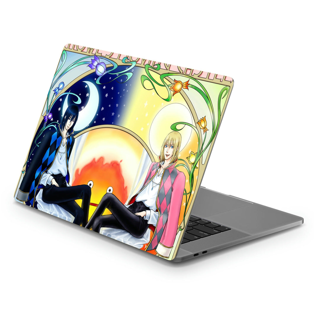 Anime Howl's Moving Castle Macbook Skin