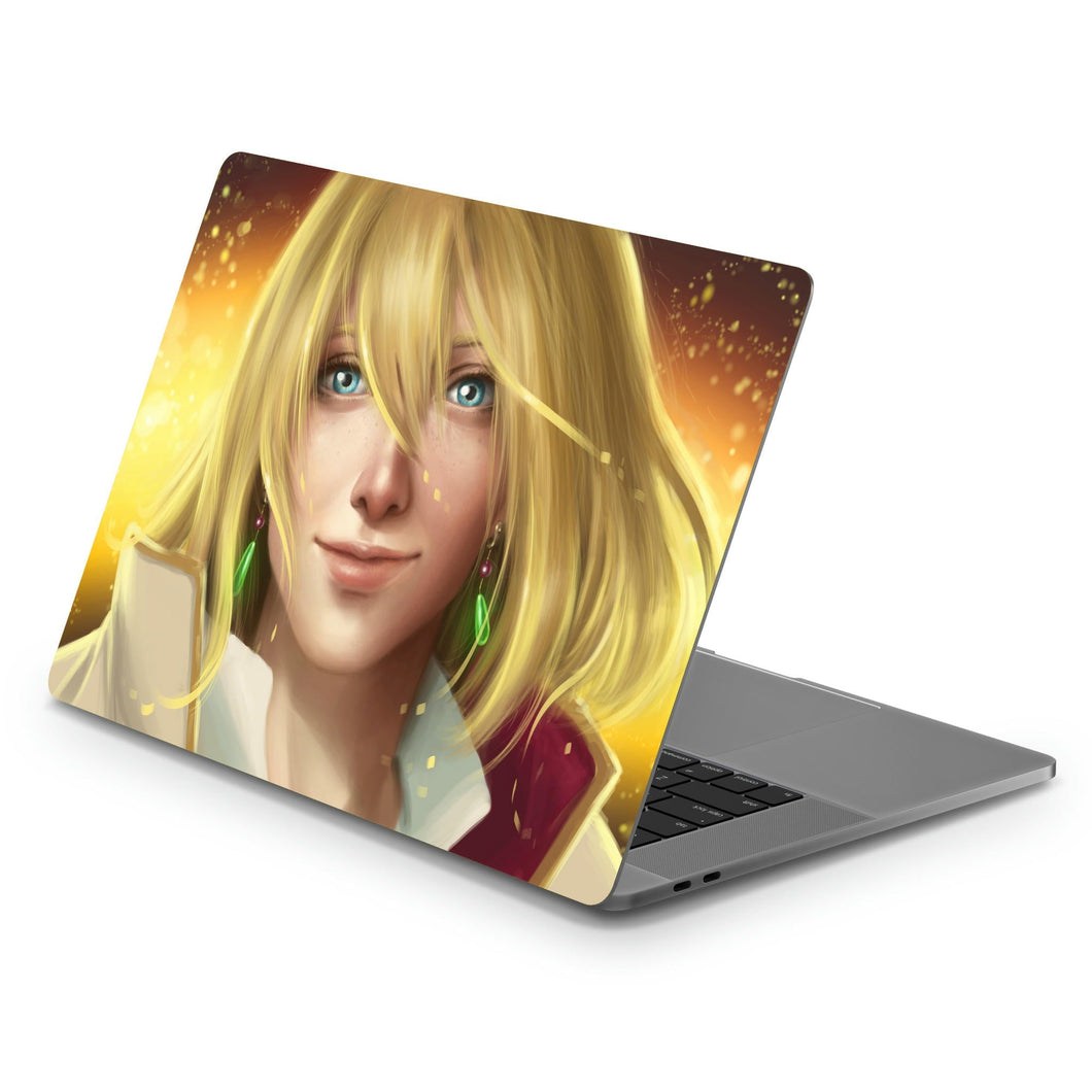 Anime Howl's Moving Castle  Macbook Skin