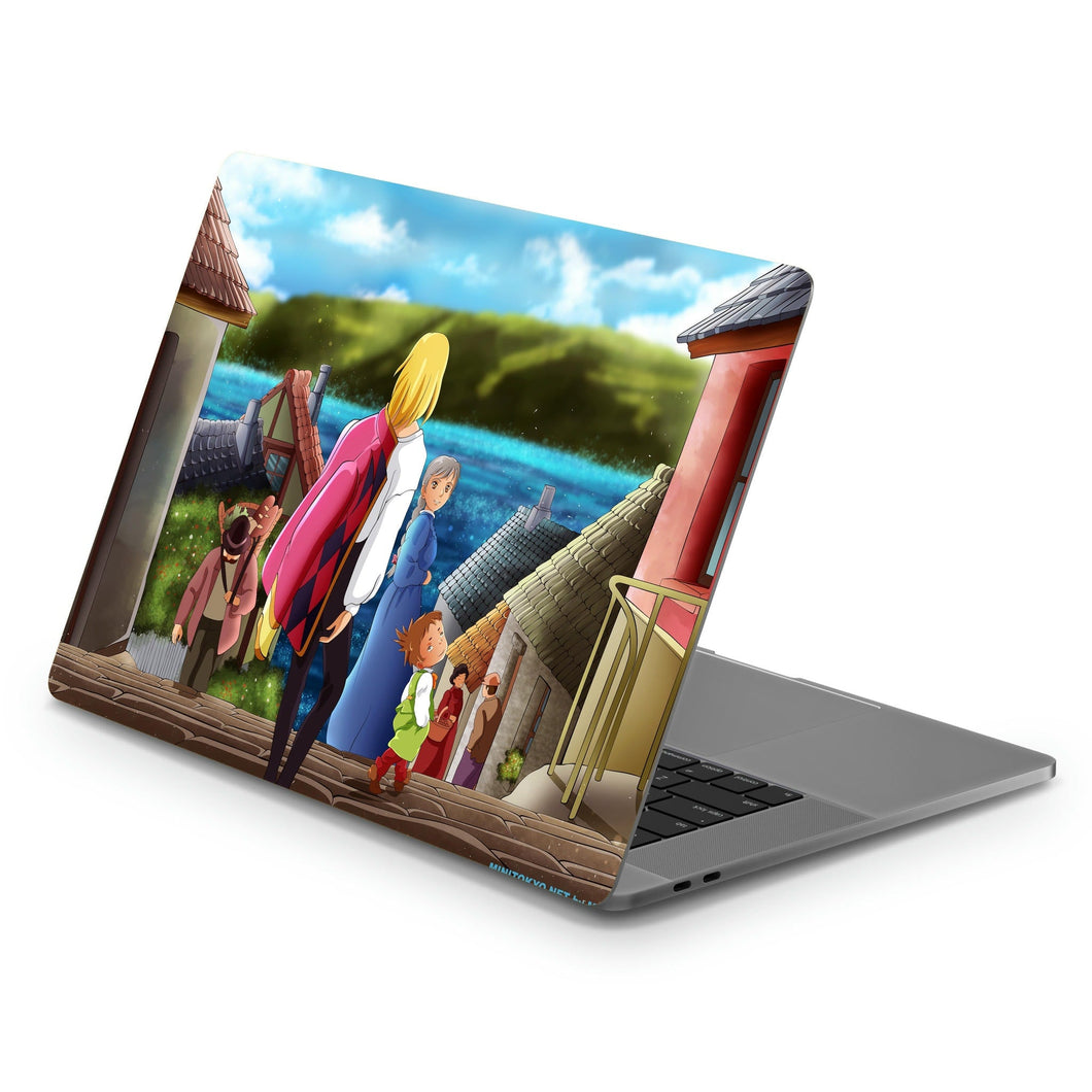 Anime Howl's Moving Castle  Macbook Skin
