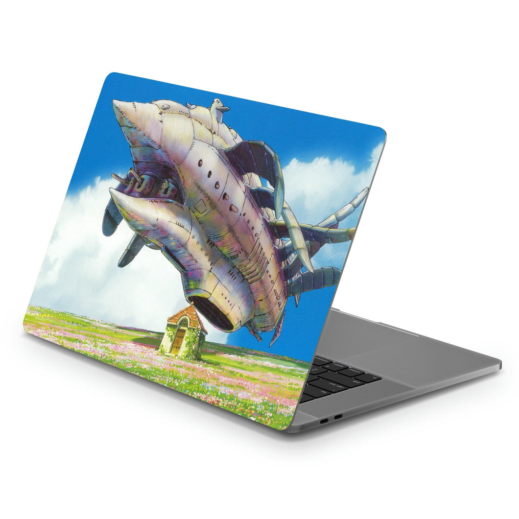 Anime Howl's Moving Castle Macbook Skin
