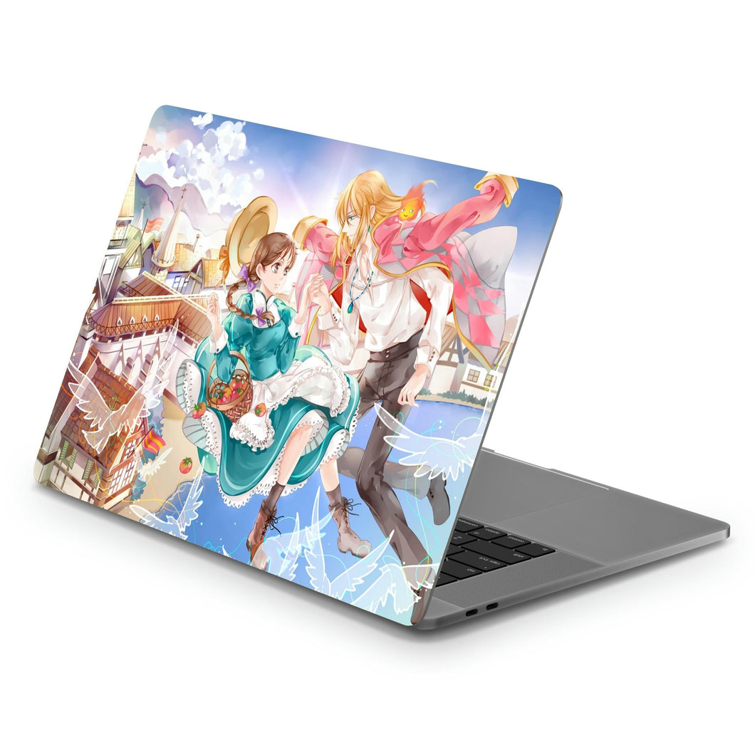 Anime Howl's Moving Castle  Macbook Skin