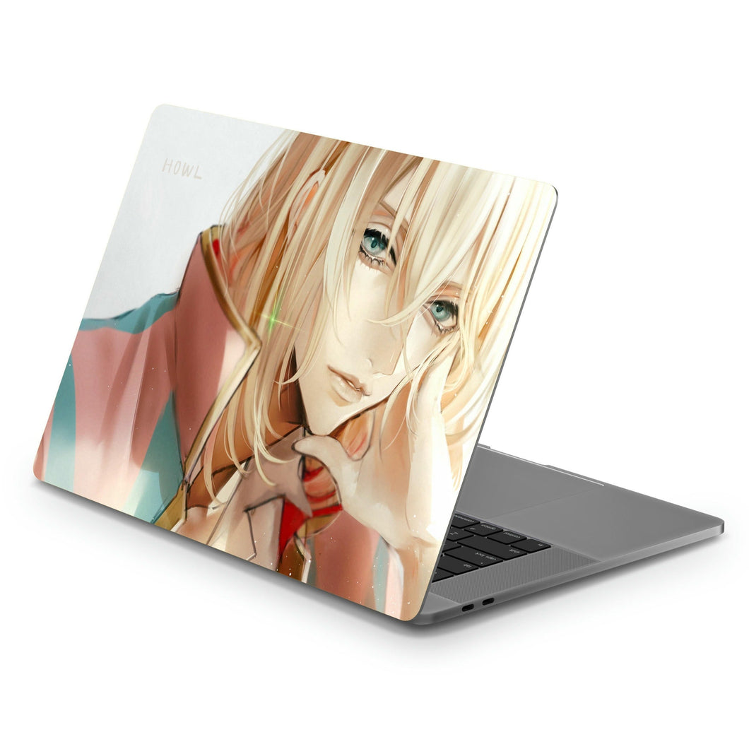 Anime Howl's Moving Castle Macbook Skin