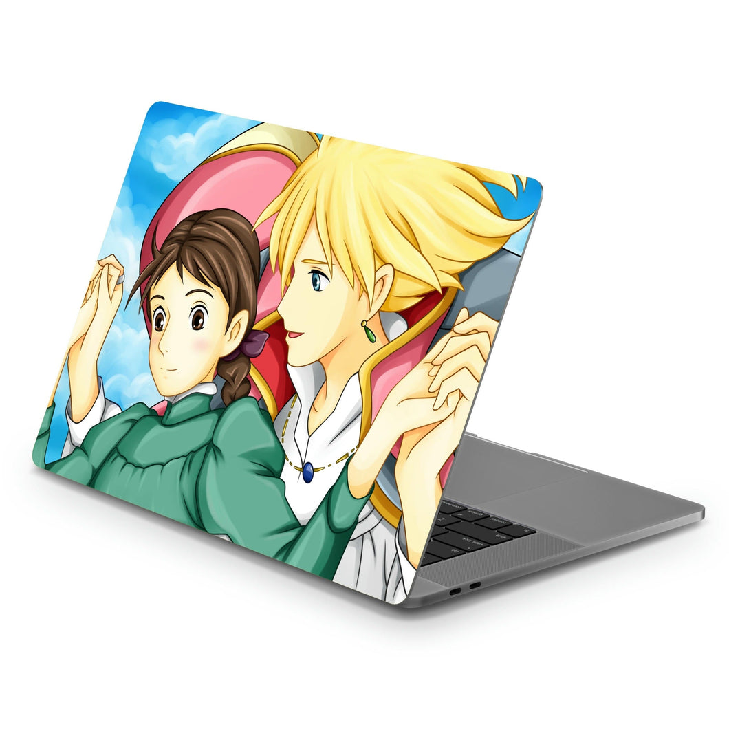 Anime Howl's Moving Castle Macbook Skin