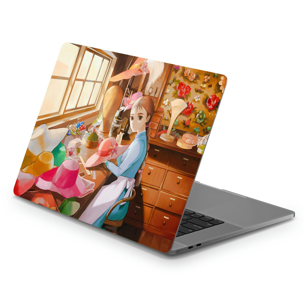 Anime Howl's Moving Castle Macbook Skin