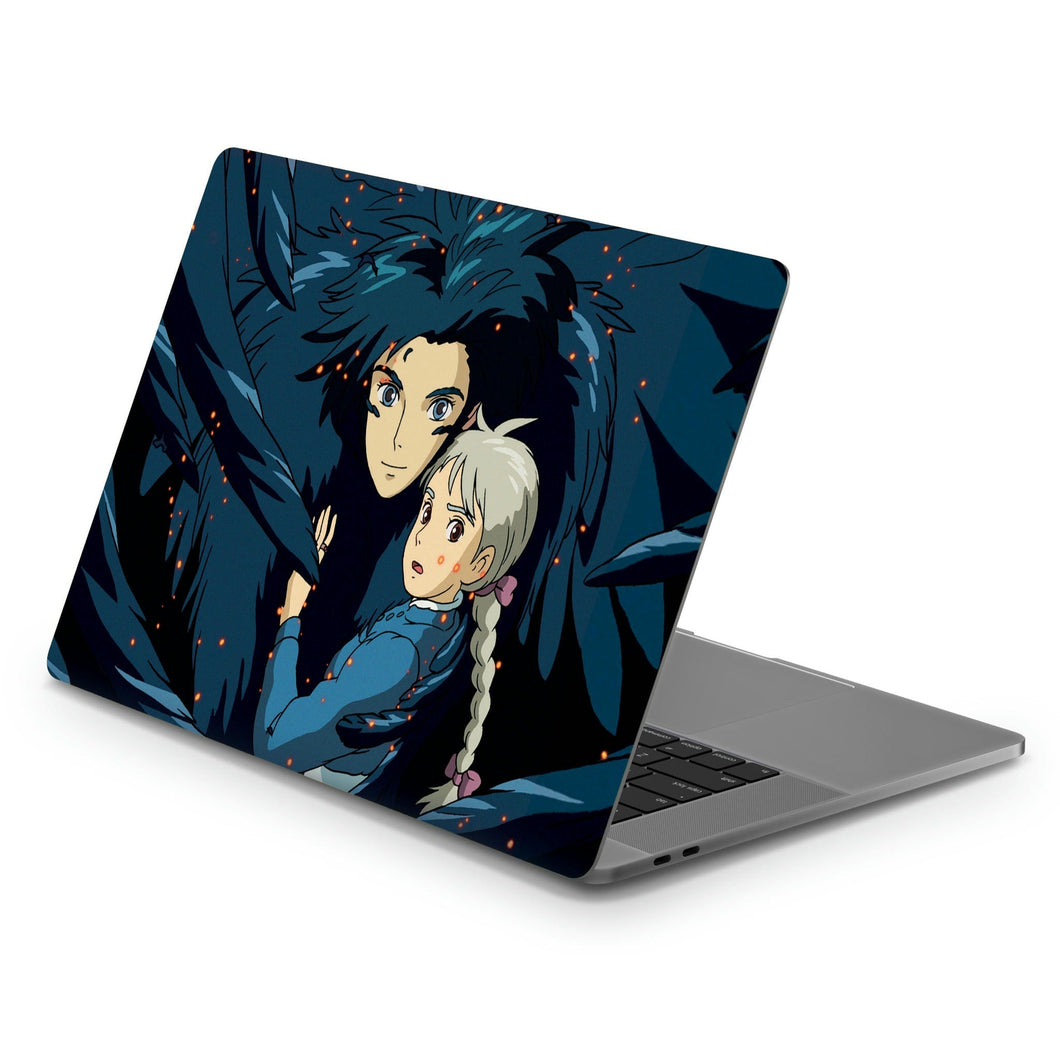 Anime Howl's Moving Castle Macbook Skin