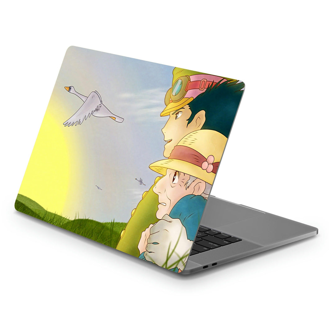 Anime Howl's Moving Castle Macbook Skin