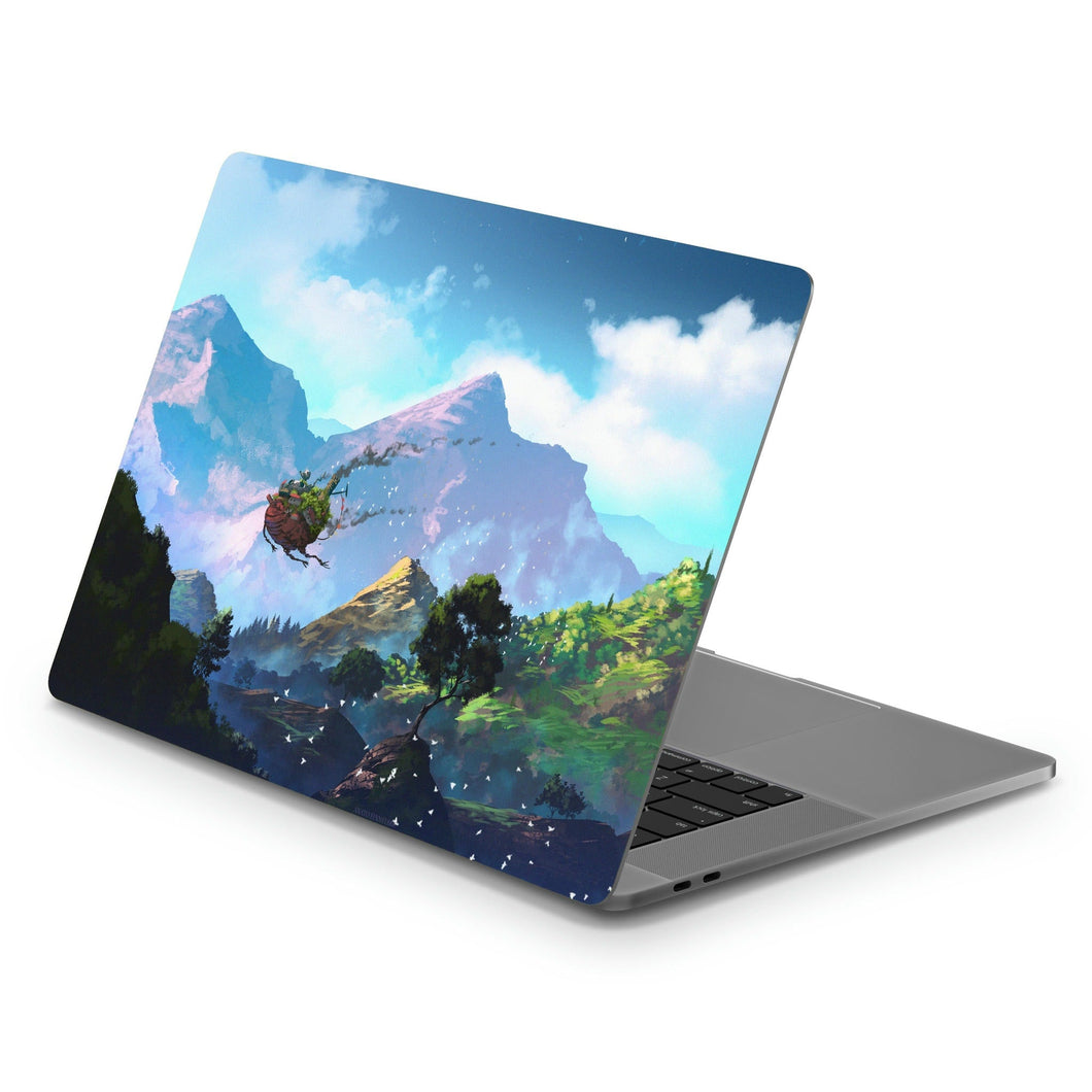 Anime Howl's Moving Castle  Macbook Skin
