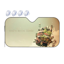 Load image into Gallery viewer, Anime Howl&#39;s Moving Castler Car Sunshade
