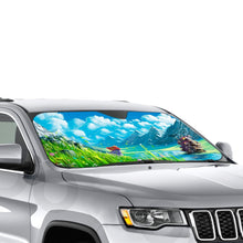 Load image into Gallery viewer, Anime Howl&#39;s Moving Castler Car Sunshade
