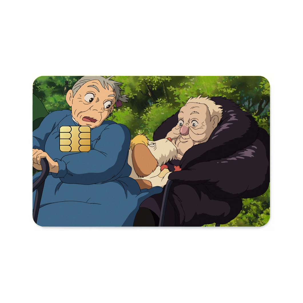 Anime Howl's Moving Castler Credit Card Skins (4-in-1 Pack)