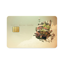 Load image into Gallery viewer, Anime Howl&#39;s Moving Castler Credit Card Skins (4-in-1 Pack)
