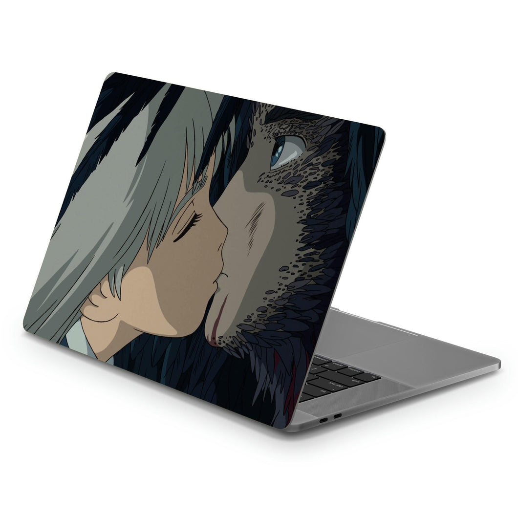 Anime Howl's Moving Castler Macbook Skin