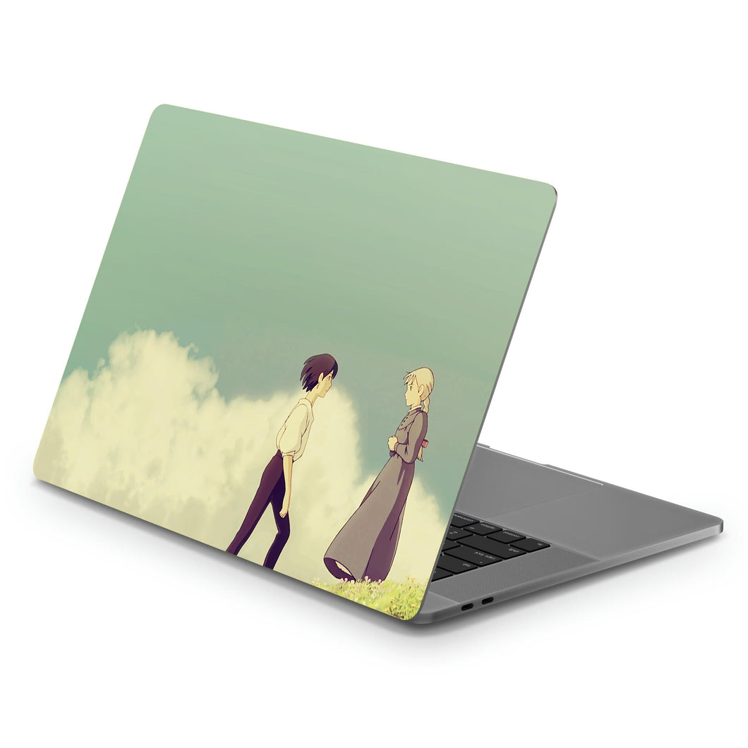 Anime Howl's Moving Castler Macbook Skin