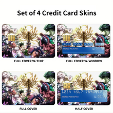 Load image into Gallery viewer, Anime Hunter x Hunter Credit Card Skins (4-in-1 Pack)
