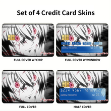 Load image into Gallery viewer, Anime Hunter x Hunter Credit Card Skins (4-in-1 Pack)

