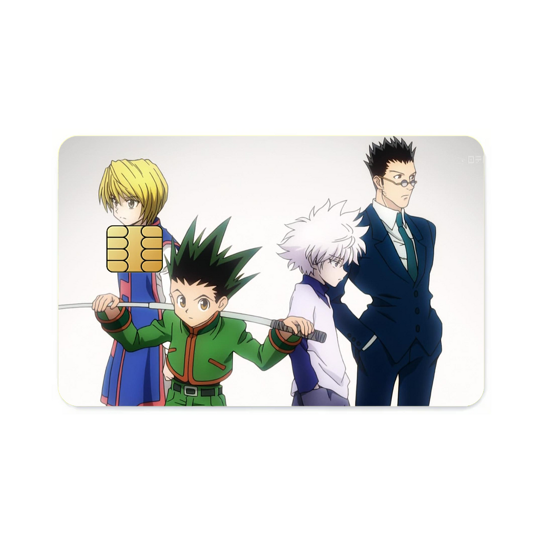 Anime Hunter x Hunter Credit Card Skins (4-in-1 Pack)