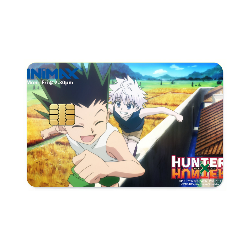 Anime Hunter x Hunter Credit Card Skins (4-in-1 Pack)