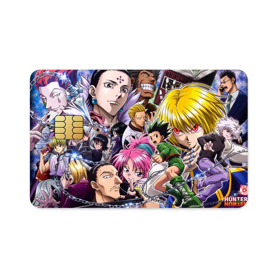 Anime Hunter x Hunter Credit Card Skins (4-in-1 Pack)