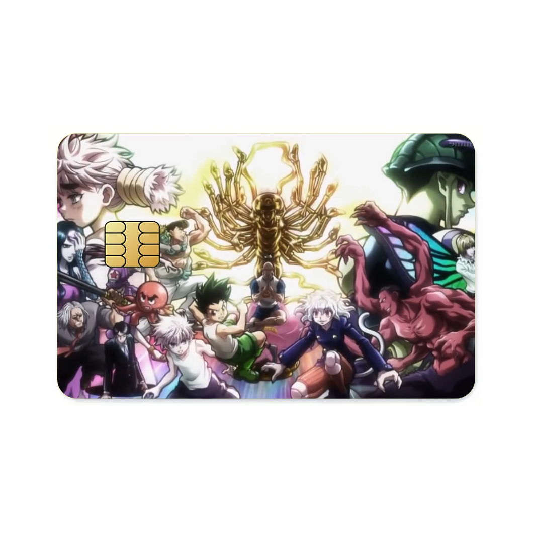 Anime Hunter x Hunter Credit Card Skins (4-in-1 Pack)