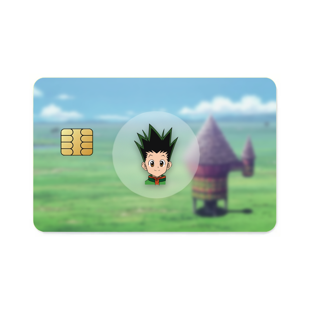 Anime Hunter x Hunter Credit Card Skins (4-in-1 Pack)