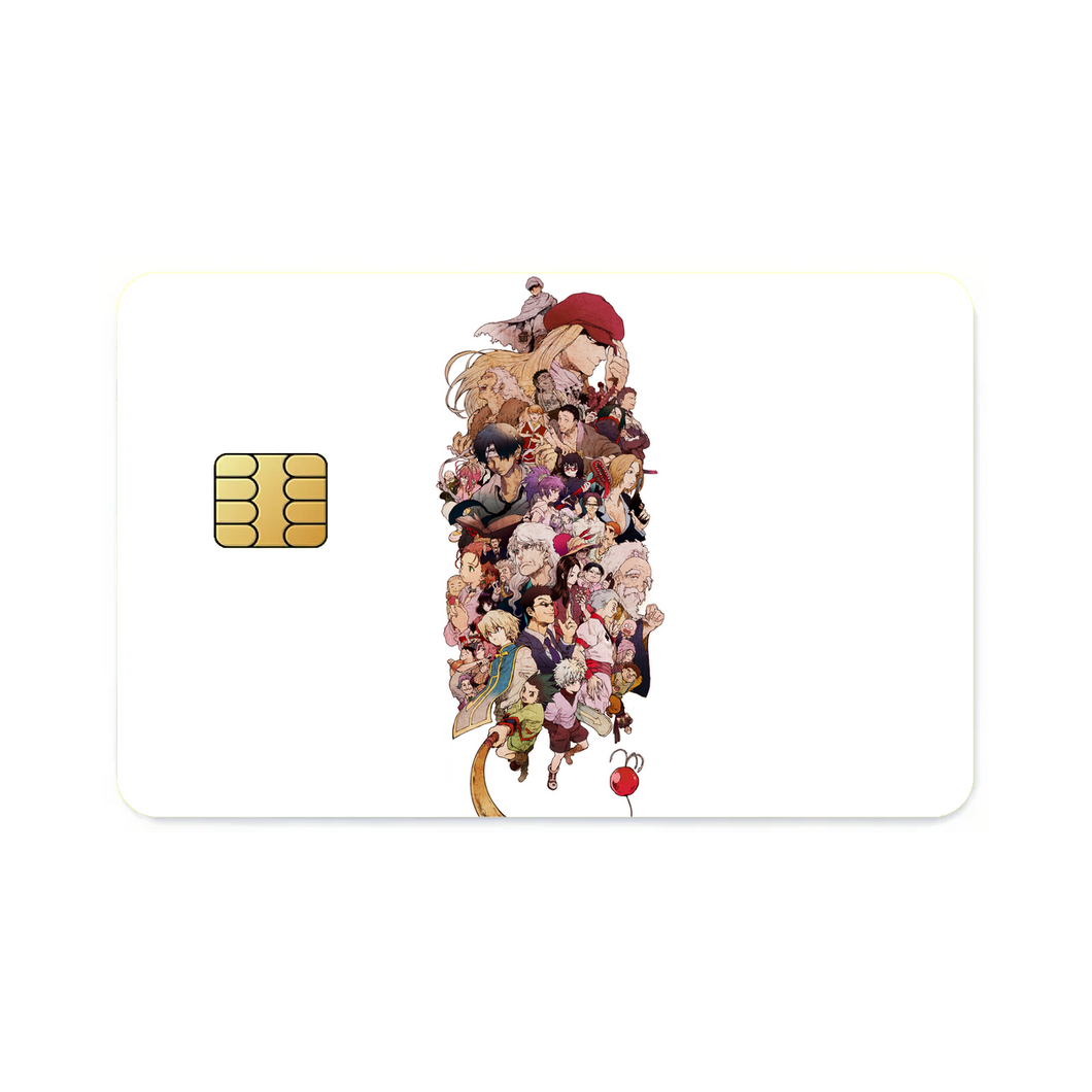 Anime Hunter x Hunter Credit Card Skins (4-in-1 Pack)