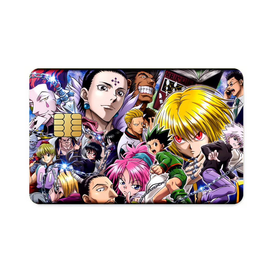 Anime Hunter x Hunter Credit Card Skins (4-in-1 Pack)