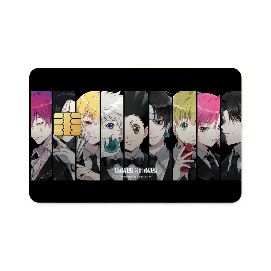 Anime Hunter x Hunter Credit Card Skins (4-in-1 Pack)