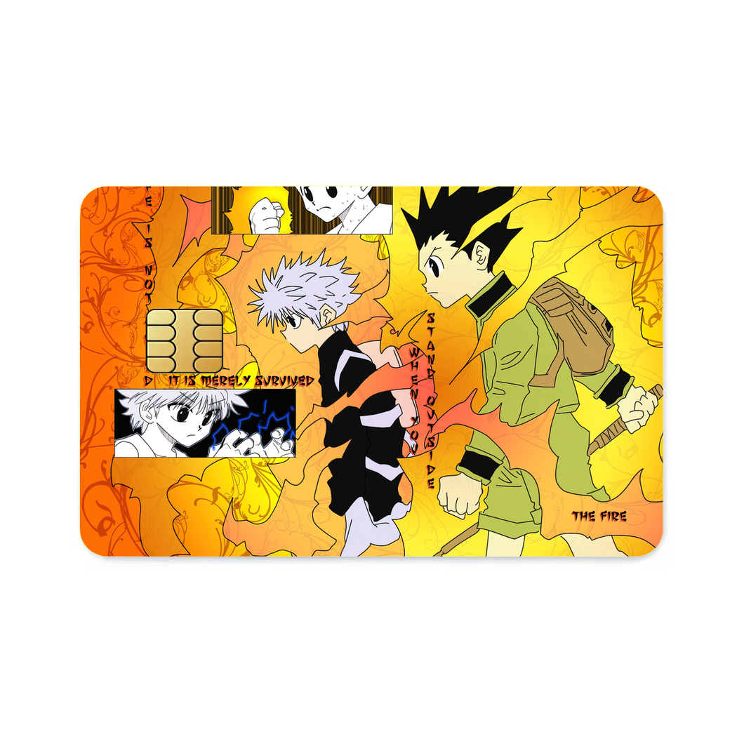 Anime Hunter x Hunter Credit Card Skins (4-in-1 Pack)