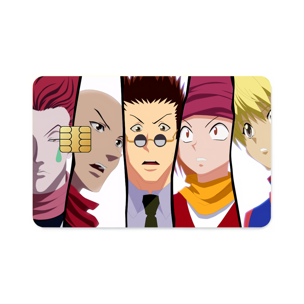 Anime Hunter x Hunter Credit Card Skins (4-in-1 Pack)