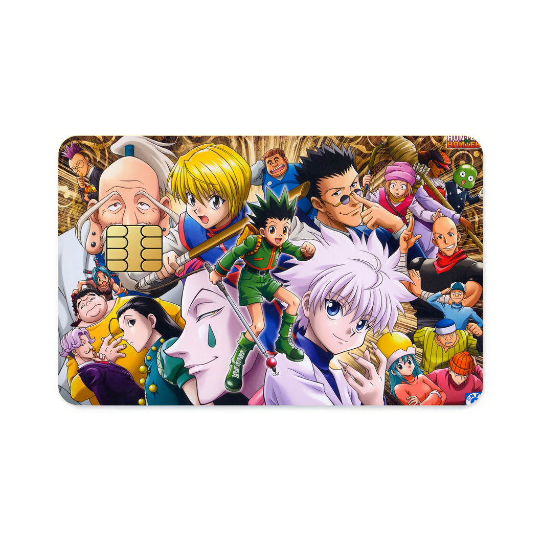Anime Hunter x Hunter Credit Card Skins (4-in-1 Pack)