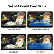 Load image into Gallery viewer, Anime Hunter x Hunterr Credit Card Skins (4-in-1 Pack)
