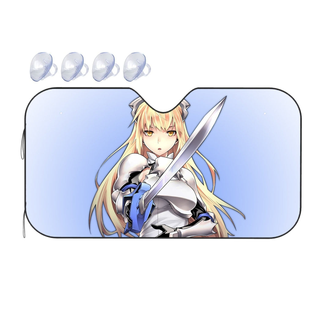 Anime Is It Wrong to Try to Pick Up Girls in a Dungeon? Car Sunshade
