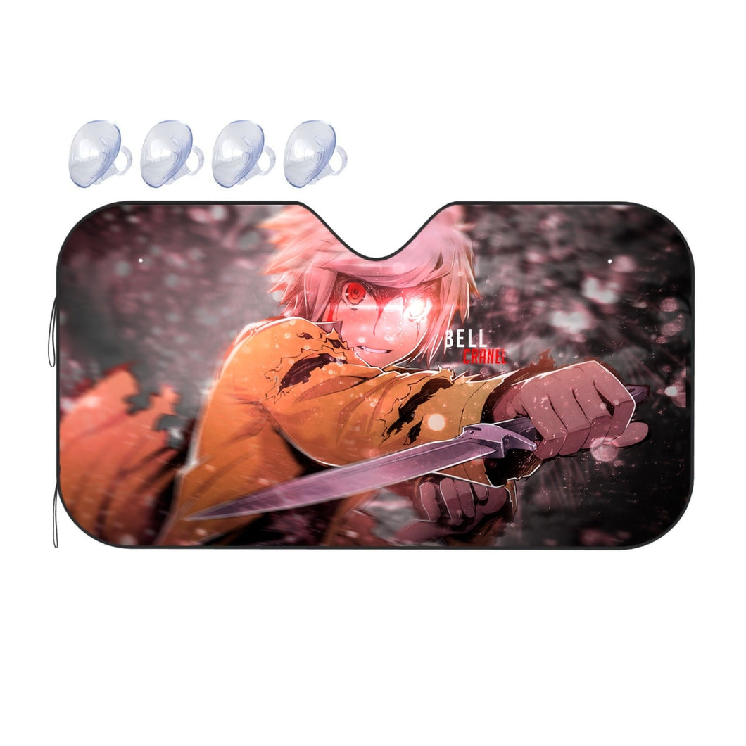 Anime Is It Wrong to Try to Pick Up Girls in a Dungeon?  Car Sunshade