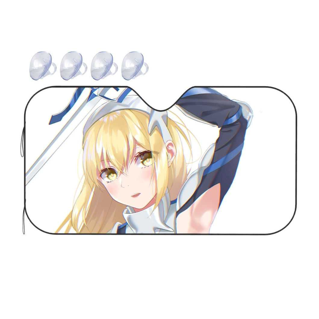 Anime Is It Wrong to Try to Pick Up Girls in a Dungeon? Car Sunshade