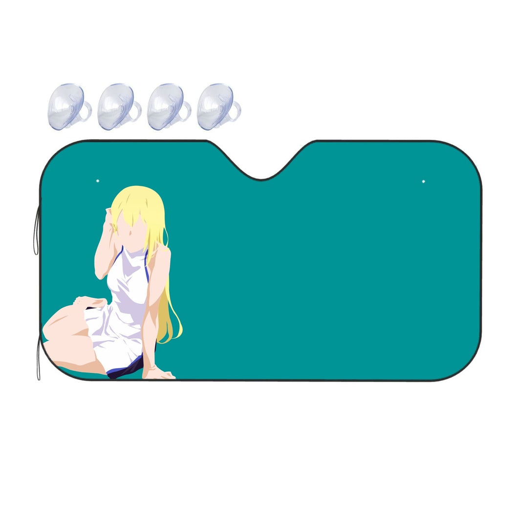 Anime Is It Wrong to Try to Pick Up Girls in a Dungeon?  Car Sunshade