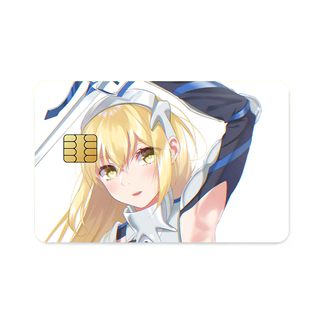 Anime Is It Wrong to Try to Pick Up Girls in a Dungeon? Credit Card Skins (4-in-1 Pack)
