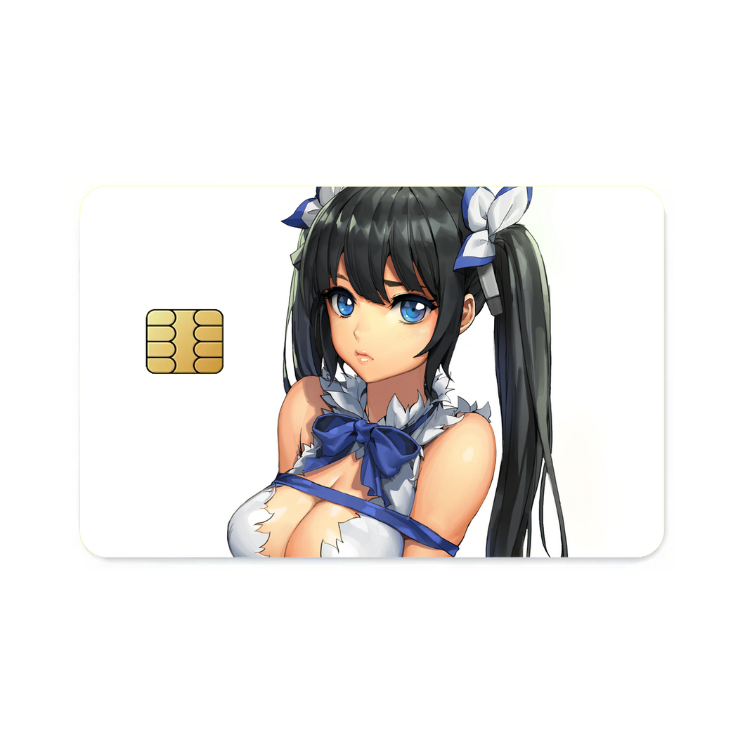 Anime Is It Wrong to Try to Pick Up Girls in a Dungeon? Credit Card Skins (4-in-1 Pack)
