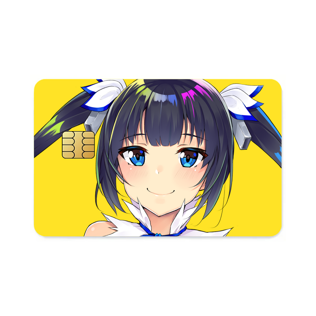 Anime Is It Wrong to Try to Pick Up Girls in a Dungeon? Credit Card Skins (4-in-1 Pack)